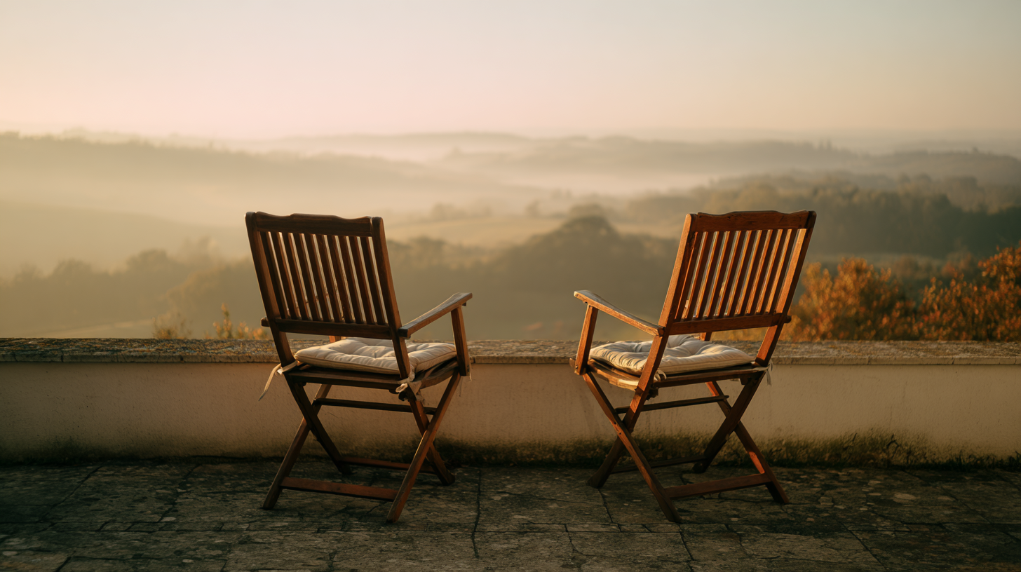 Symbolbild freie Trauung – Stühle